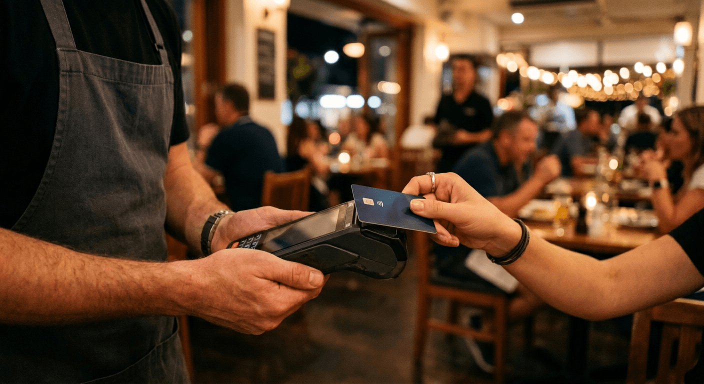 Contactless payment for restaurants: save 10 minutes per table