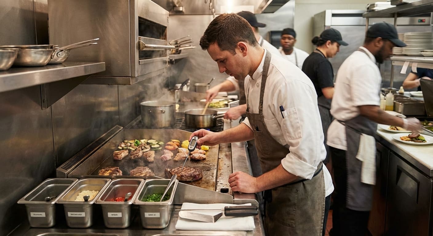 Onboard kitchen staff in 7 days using structured checklists