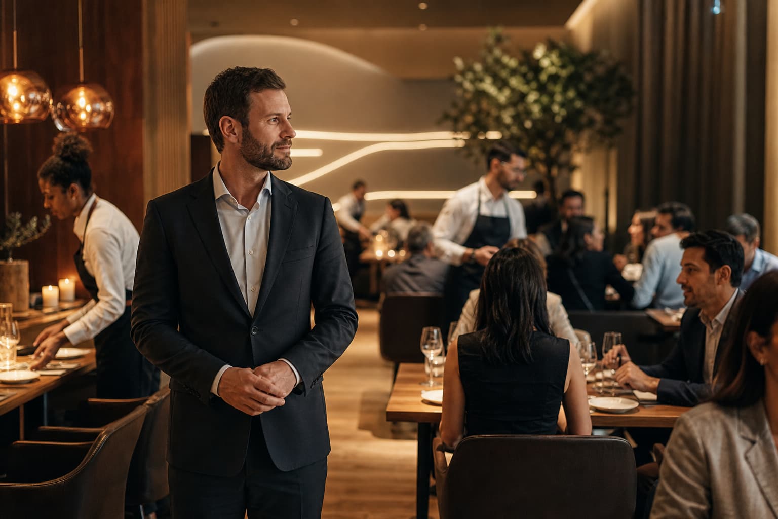 6 måder AI-agenter automatiserer restaurantdriften på